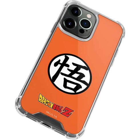 Dragon Ball Z Goku Iconic Kanji Symbol iPhone 13 Pro Max Clear Case